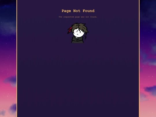 not_found screenshot