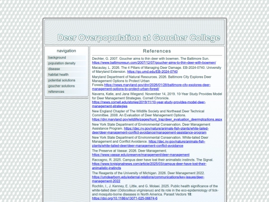 references screenshot