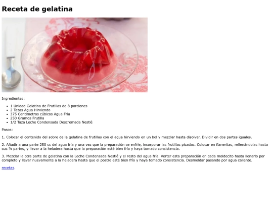 recetas/Gelatina screenshot