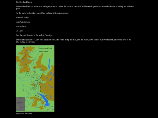 Overland_Track screenshot