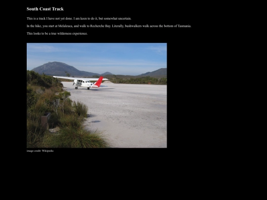 South_Coast_Track screenshot