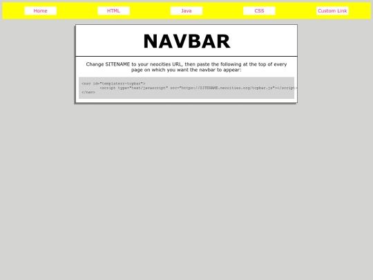 topbar/HTML screenshot