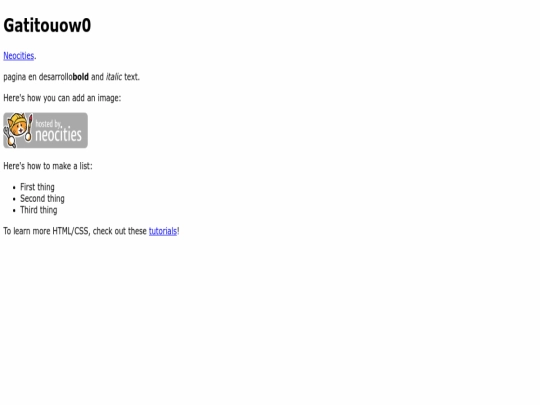 index screenshot