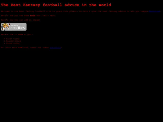 index screenshot