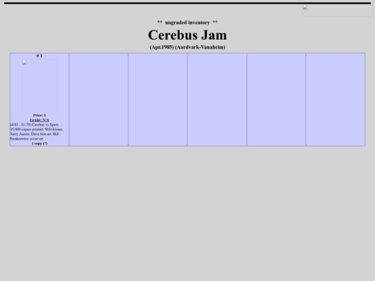 Titles/Other/Cerebus-Jam screenshot
