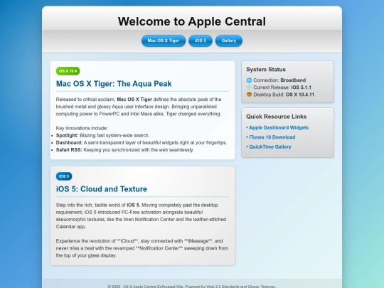 history screenshot