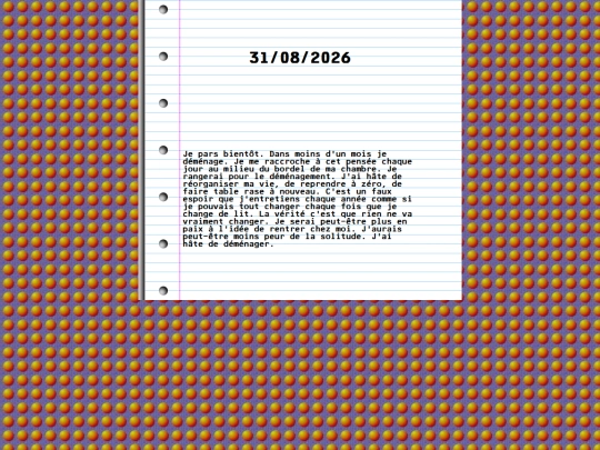 journal/entree/31-08-2026 screenshot