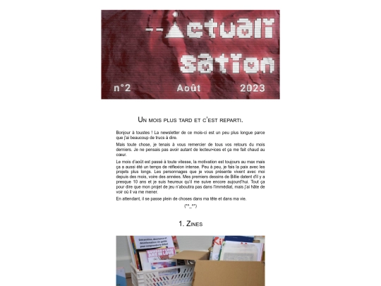 newsletter/aout2023 screenshot