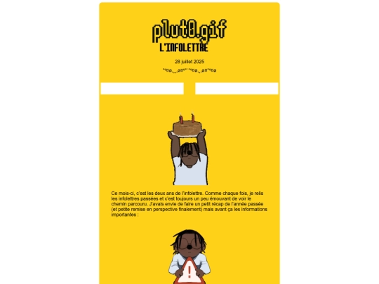 newsletter/juillet2025 screenshot