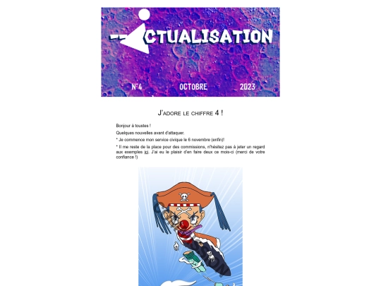 newsletter/octobre2023 screenshot