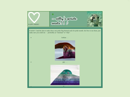 prideseals screenshot