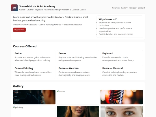 web_design_portfolio screenshot