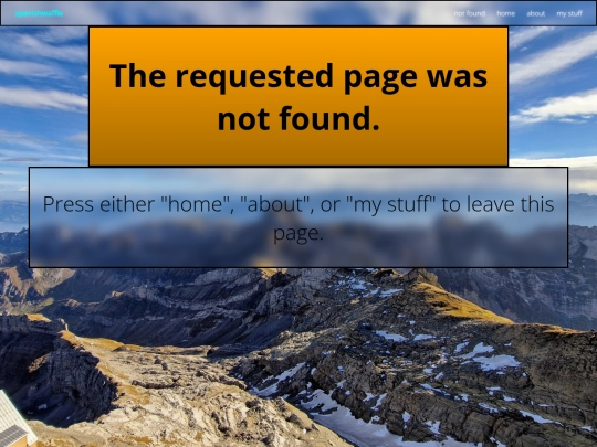 not_found screenshot
