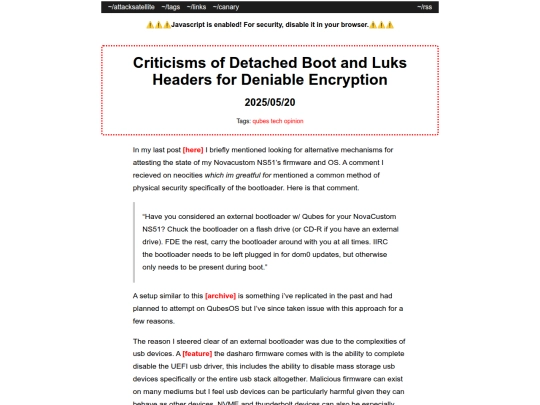post/2025/05/20/criticisms-of-detached-boot-and-luks-headers-for-deniable-encryption screenshot