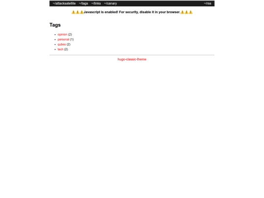 tags screenshot