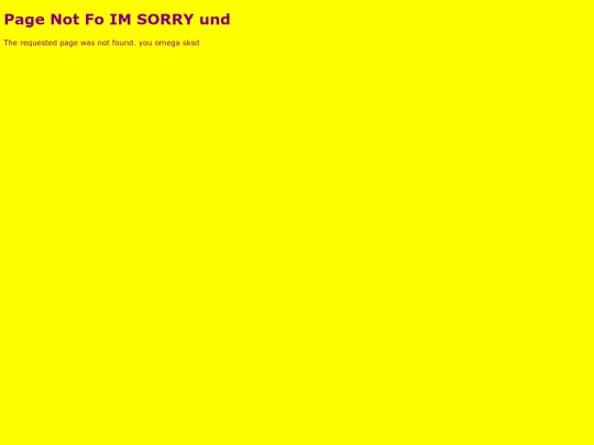 not_found screenshot