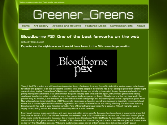 Directory pages/articles and reviews pages/bloodbornepsxarticle screenshot