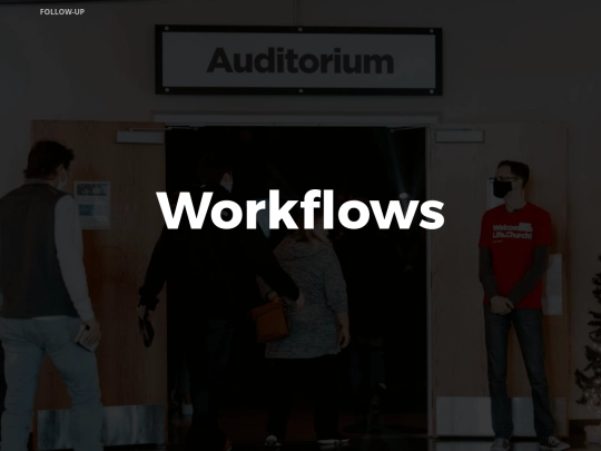 workflows screenshot