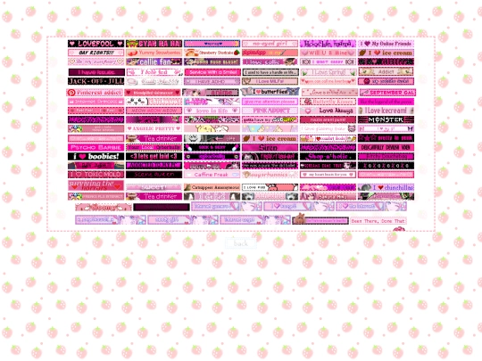 graphic site/blinkies screenshot