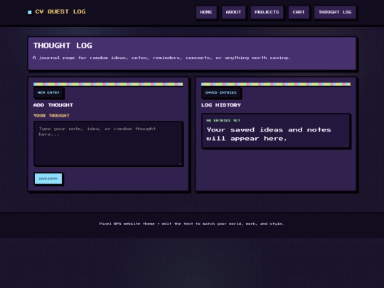 thoughts screenshot