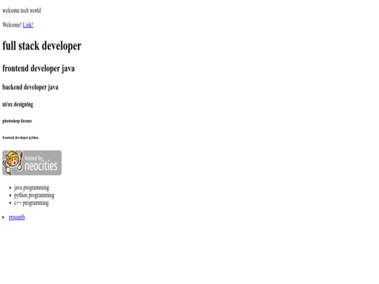 index screenshot