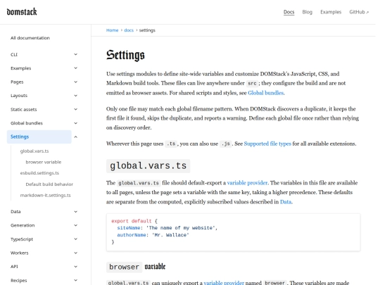 docs/settings screenshot