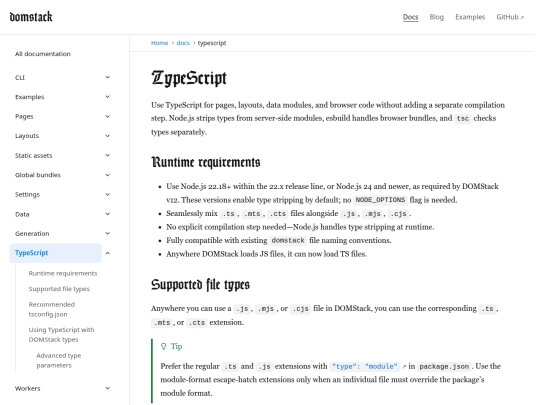 docs/typescript screenshot