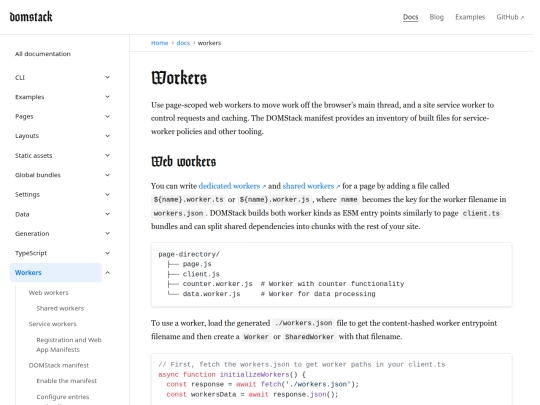 docs/workers screenshot