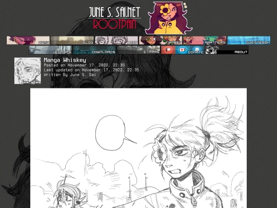 fanart/pages/BeatumPopcorn/MangaWhiskey screenshot