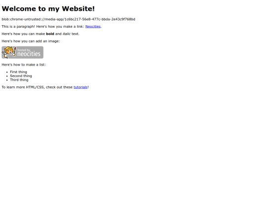 index screenshot