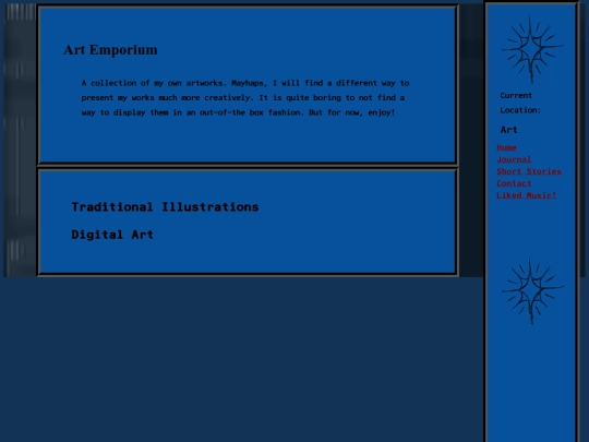 art-page-proto screenshot