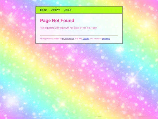 blog/not_found screenshot