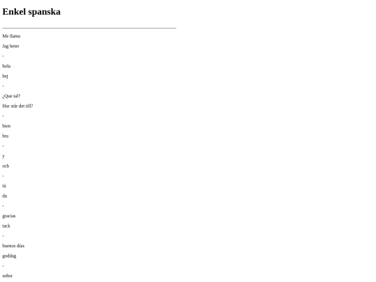Enkel_spanska screenshot