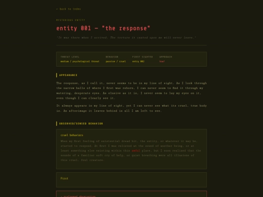 entities/the-response screenshot