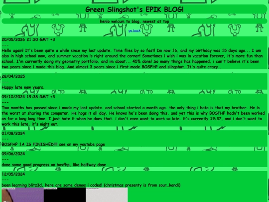 blog screenshot