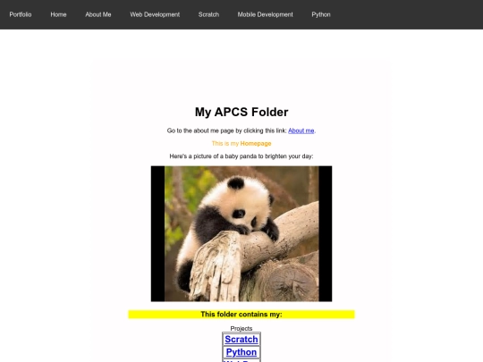 homepage screenshot