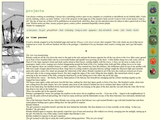 projects screenshot