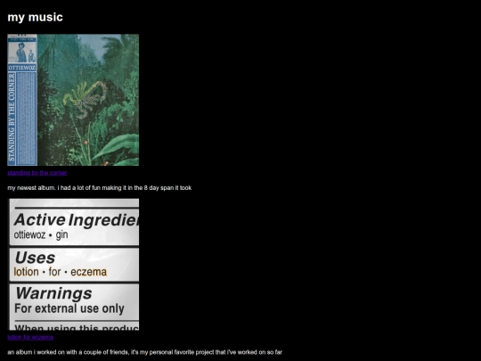 pages/music screenshot