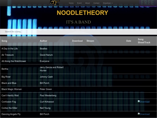 Band Downloads screenshot