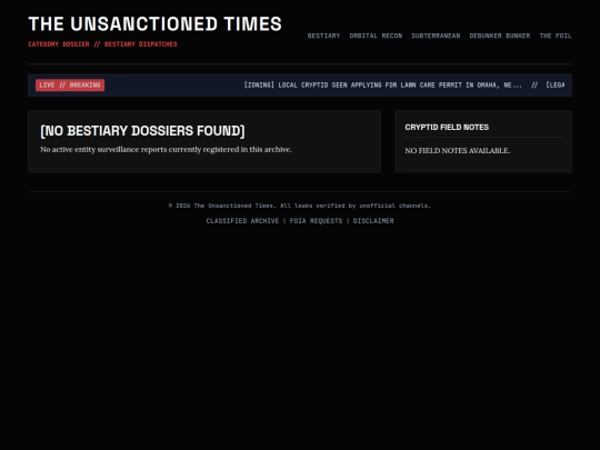 bestiary screenshot