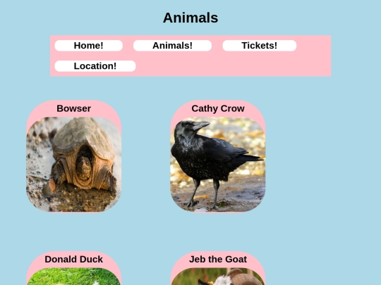 animals screenshot