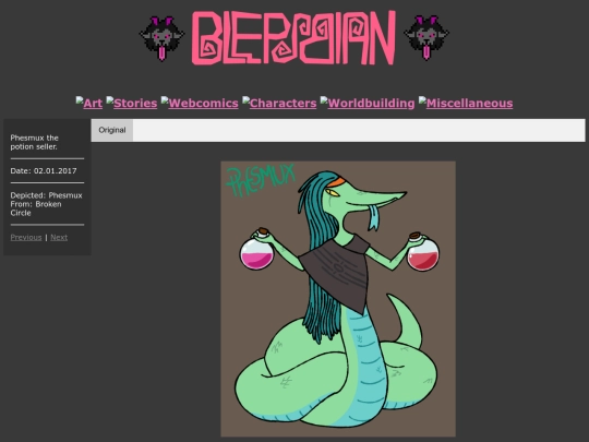Art/2017 Page/phesmux screenshot