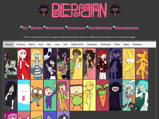 Art/2020 Page/2020 screenshot
