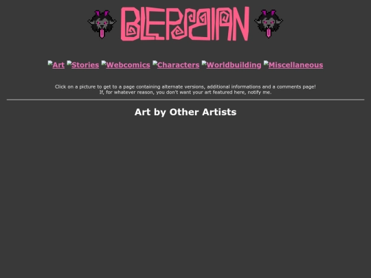 Art/Fan Art Page/otherartists screenshot