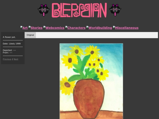Art/Traditional Page/flowerpot screenshot