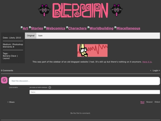 Art/Unknown Page/bananadave screenshot