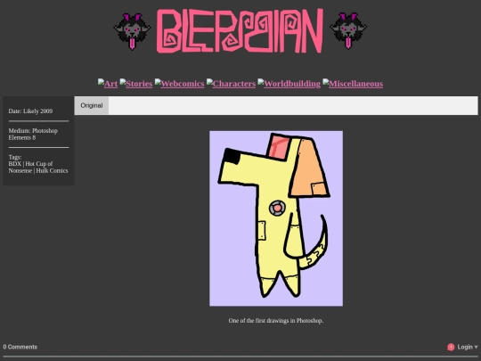 Art/Unknown Page/bdx screenshot