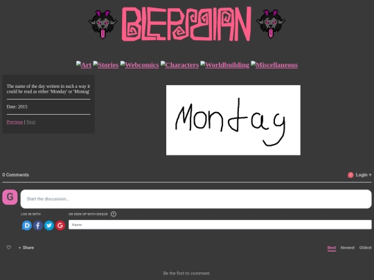 Miscellaneous/mondaymontag screenshot