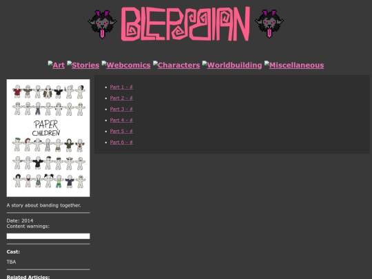 Stories/Paper Children/pc-index screenshot