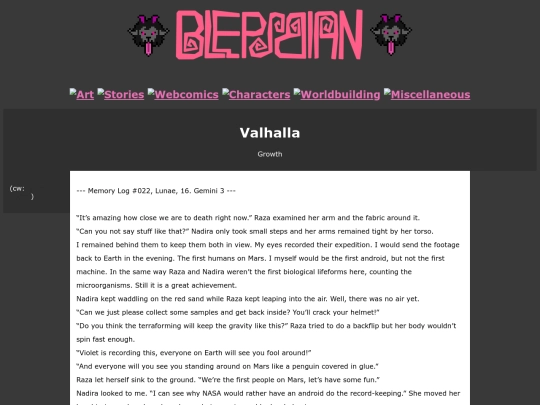 Stories/Valhalla/growth screenshot